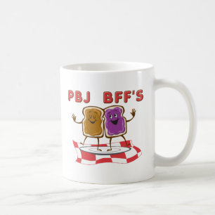 PBJ BFF Grappige Mok