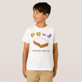 PBJ ... Omdat ik zo draai. Kinder Ringer t-shirt (Voorkant volledig)