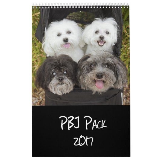 PBJ Pack 2017 Agenda Kalender (Hoes)