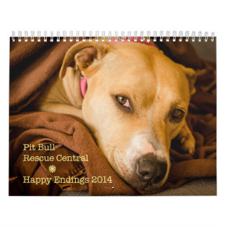 PBRC's Happy Endings Pit Bull Calendar 2014 Kalender