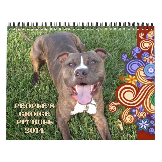 PBRC's People's Choice Pit Bull Calendar 2014 Kalender (Hoes)