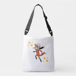 PBSummit Dash the Fox Astronaut Cross-Body Bag Crossbody Tas