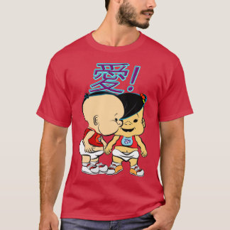 PBTEEZ RB0162 Love 22 Chinese T-shirt