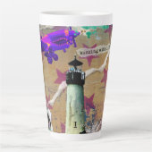 PC2510 - Vuurtoren Buzz Latte Mok (Voorkant)