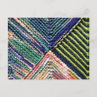 pc Artisanware Knit Post Card Briefkaart