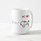 "PC CB" KOFFIEMOK (Voorkant rechts)
