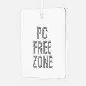 PC Free Zone ornement en métal blanc (Avant gauche)