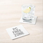 PC Free Zone white paper onderzetters (Insitu)