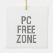PC Free Zone wit keramisch ornament (Achterkant)