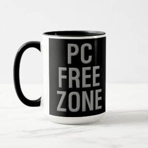 Pc Free Zone zwarte combo-mok Mok