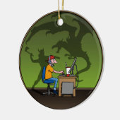 PC Gamer Keramisch Ornament (Links)