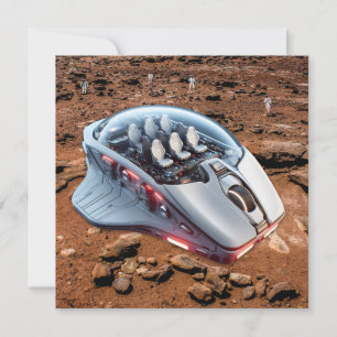 PC Mouse-ruimtevaartuig: Scroll op Mars - Missie 0 Kaart