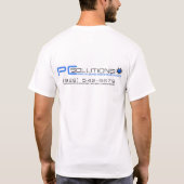 pc - oplossingen zazzle t-shirt (Achterkant)