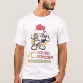 PC Pond Puppies Santa @ T-shirt (Voorkant)