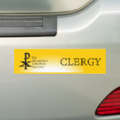 PCA-kleren bumpersticker (Op auto)