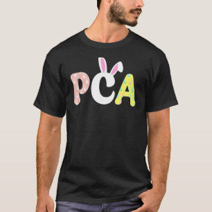 PCA Verpleegkundige Leven Stethoscoop Scrub Paasda T-shirt