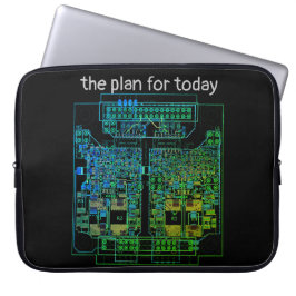 PCB Gedrukte schakelkaart Platine mit Plan Laptop Sleeve