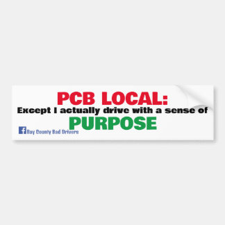 PCB Local Bumpersticker