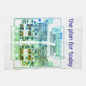 PCB Printed Circuit Board Platinen-Tuch mit Plan Theedoek (Horizontaal)
