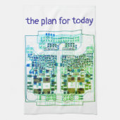PCB Printed Circuit Board Platinen-Tuch mit Plan Theedoek (Verticaal)