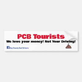 PCB Toeristen Bumpersticker