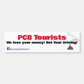 PCB Toeristen Bumpersticker