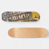 PCC Graveyard Stain Glass Skateboard (Horizontaal)