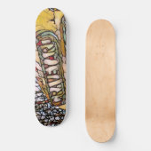 PCC Graveyard Stain Glass Skateboard (Voorkant)