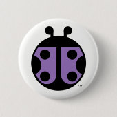 PCDH19 Alliance Ladybug Circle Pin Ronde Button 5,7 Cm (Voorkant)
