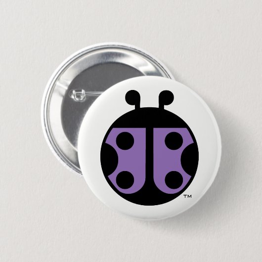 PCDH19 Alliance Ladybug Circle Pin Ronde Button 5,7 Cm (Voorkant /achterkant)