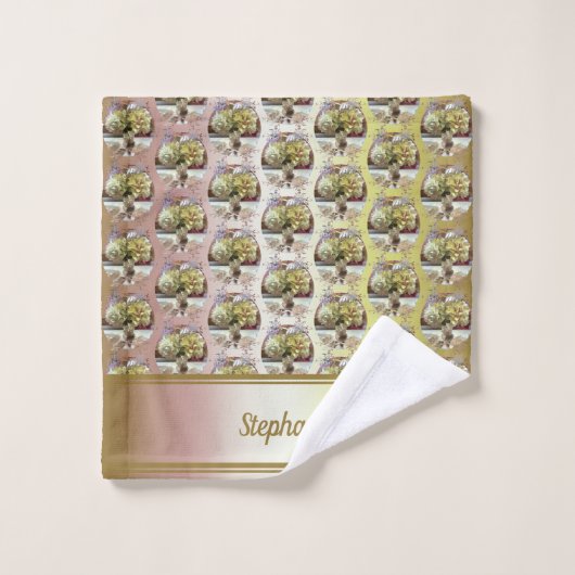 PCM1 van de eerste lentevloer Bad Handdoek (Wasdoekje)