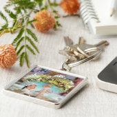 PCM1 van de eerste lentevloer Sleutelhanger (Zijkant)