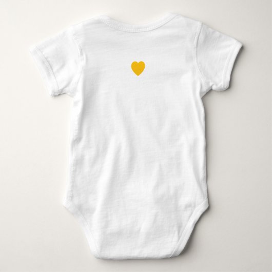 pcog baby bodysuit WHISPY GOLD CIR words+scripture (Achterkant)