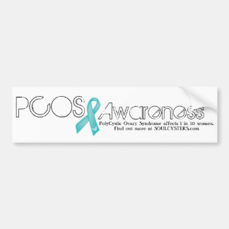 PCOS Awareness Bumper Stick - Voordelen van ons IV Bumpersticker