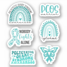 PCOS Awareness Polycystic Ovarium Syndroeness Sticker