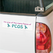 PCOS-Bumpersticker Bumpersticker (Op Truck)