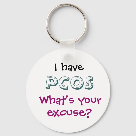 PCOS-Sleutelhanger Sleutelhanger (Voorkant)