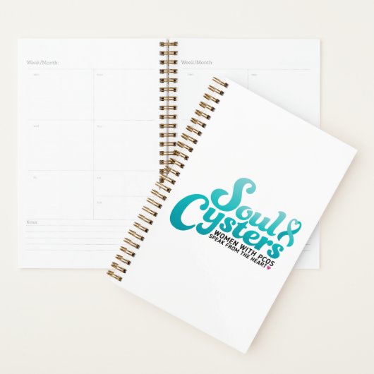 PCOS SoulCysters Weekly/Maandelijkse Planner (Display)