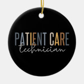 PCT-cadeautjes voor patiënttechnicus Keramisch Ornament (Voorkant)