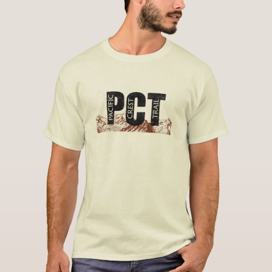 PCT Pacifc Crest Trail t-shirt (Devant)