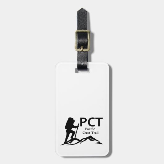 PCT - Pacific Crest Trail Bagagelabel (Voorkant verticaal)