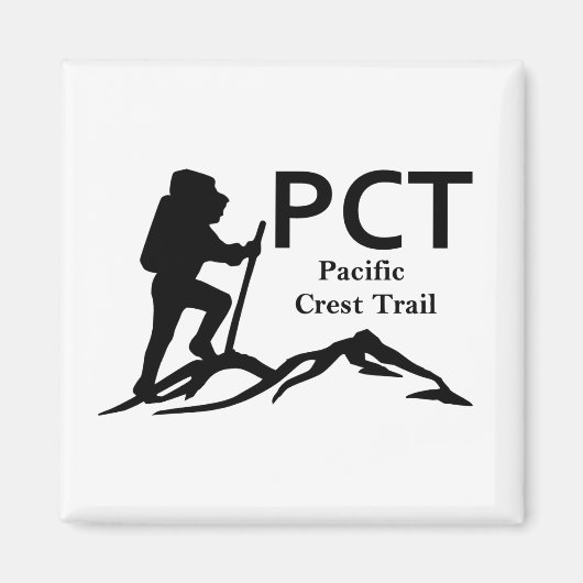 PCT - Pacific Crest Trail Magneet (Voorkant)