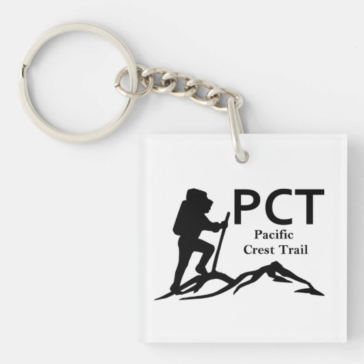 PCT - Pacific Crest Trail Sleutelhanger (voorkant)