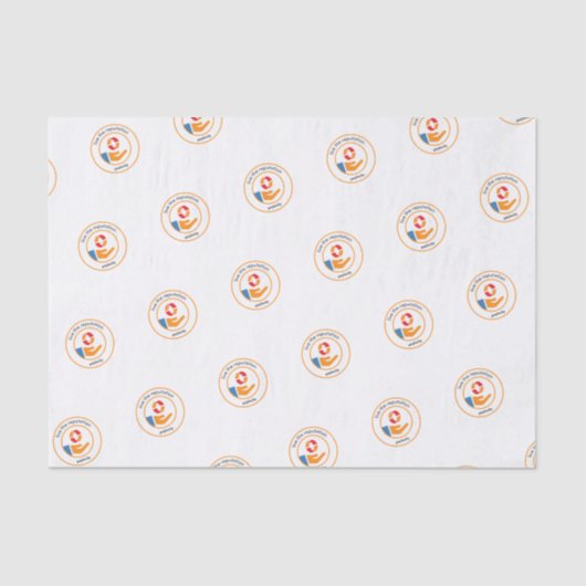 PCTY WAARDEN Weefseldocument "Leef de Reputatie" Tissuepapier (Voorkant)