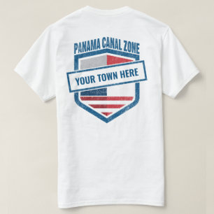 PCZ Crest met militaire installaties / Township T-shirt