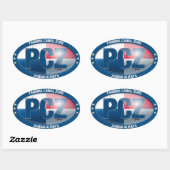 PCZ - Panama Canal Zone : Zonien Toujours, Sticker (Feuille)