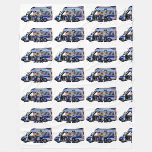 PD Politieacademie Afstudeerder Fleece Deken