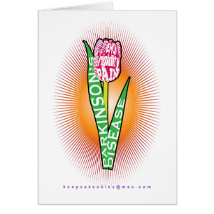 PD Wordy Tulip met burst