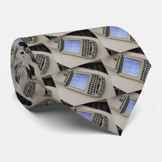 Pda Handhelds Cellphones Palms Stropdas (Opgerold)