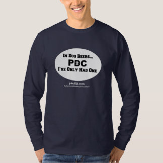 PDC: In Dog Beers... met twee zijden T-shirt